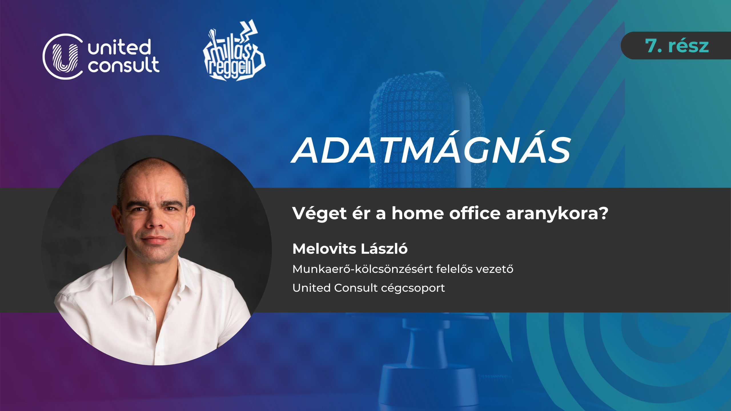 Millásreggeli – Adatmágnás podcast Melovits Lászlóval